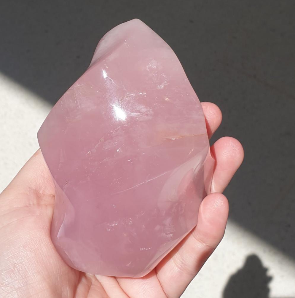 Rose Quartz Flame - Rivendell Shop