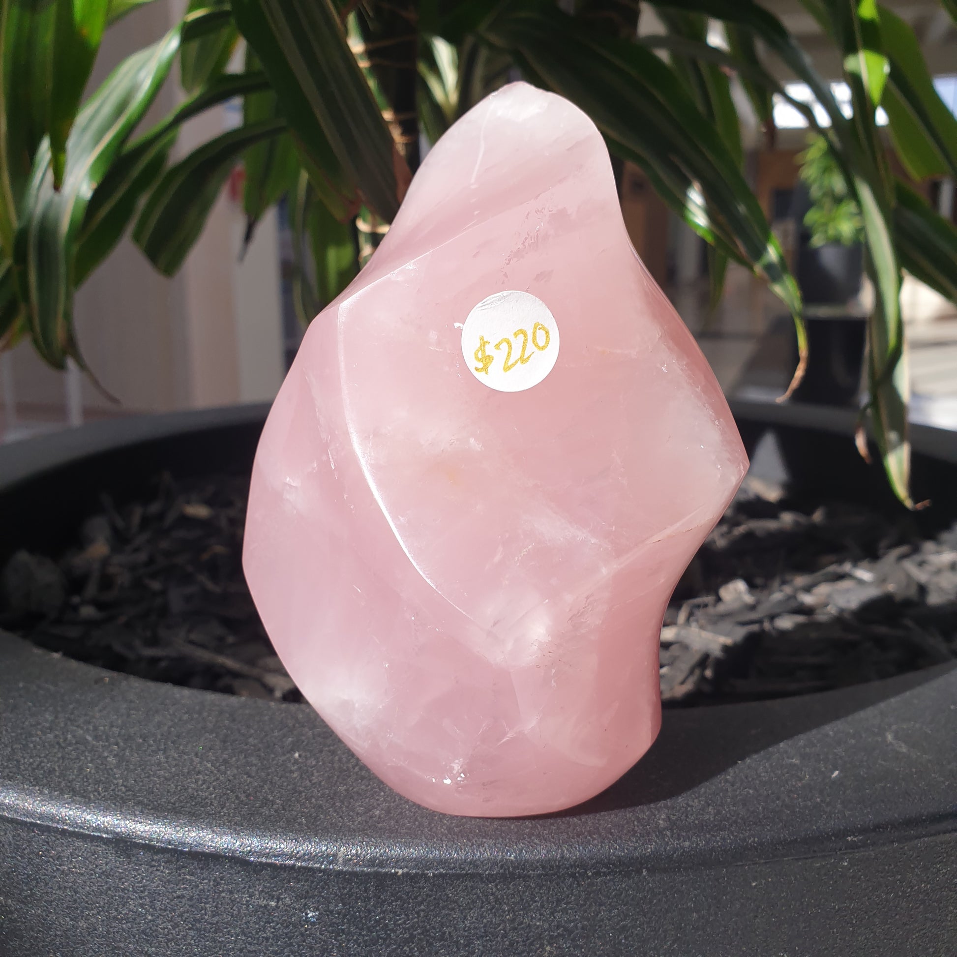 Rose Quartz Flame - Rivendell Shop