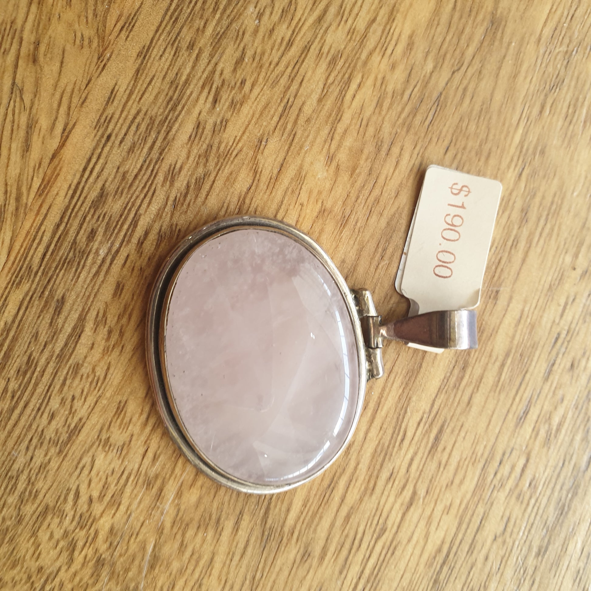 Rose Quartz Pendant - Rivendell Shop