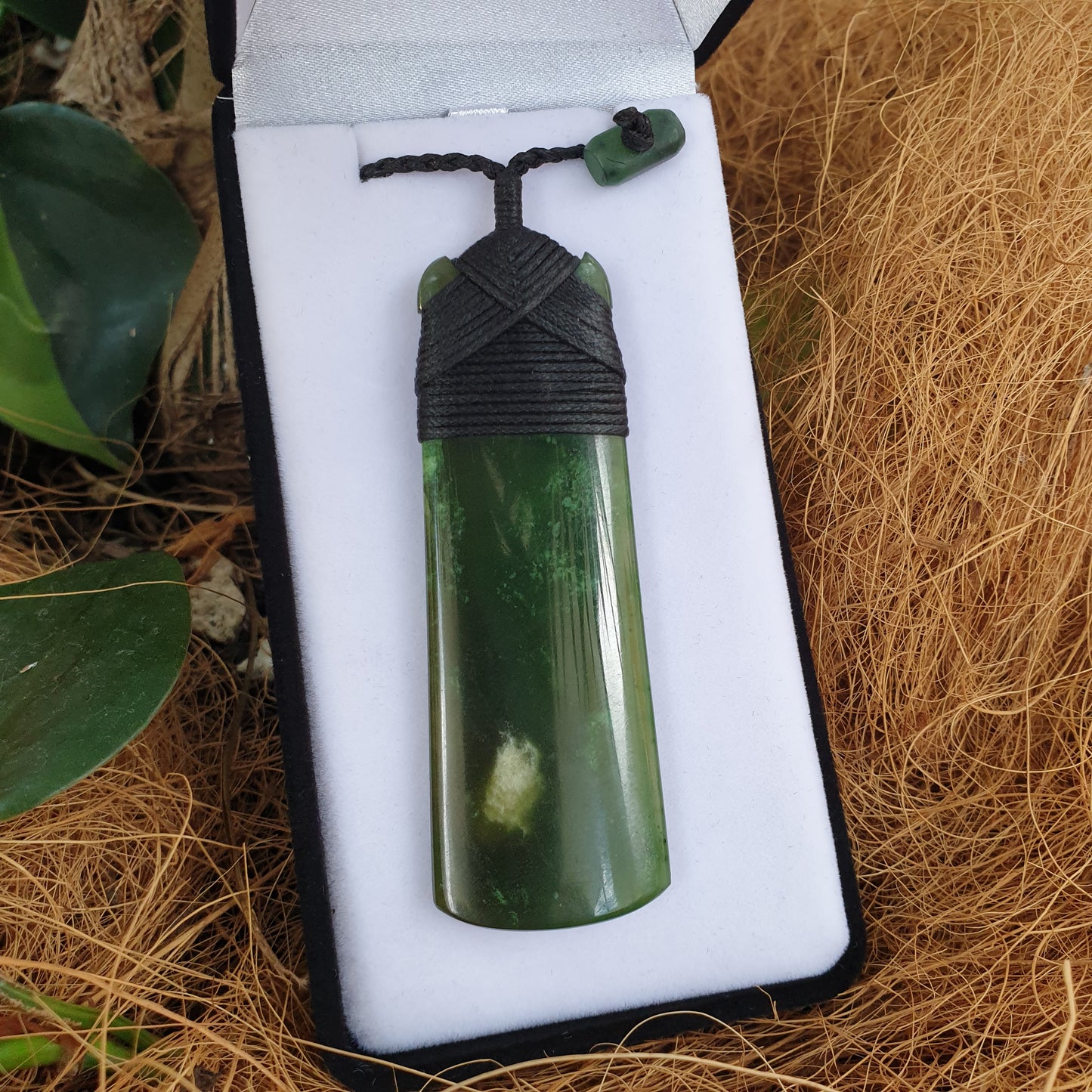 Greenstone Toki Pendant 75x26mm - Rivendell Shop