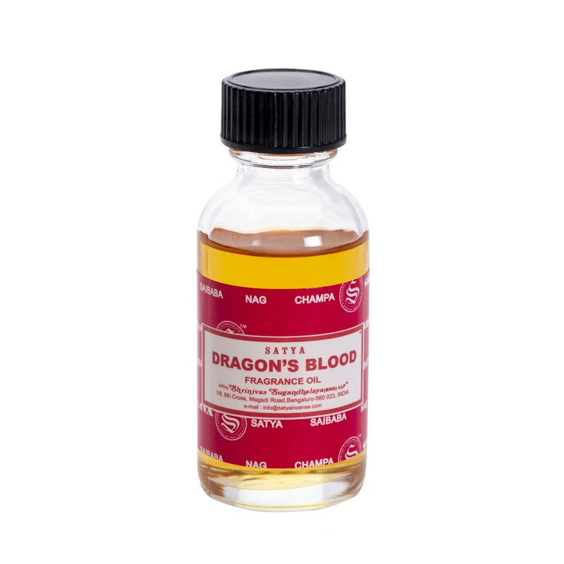 Satya fragrance oil - dragons blood - Rivendell Shop