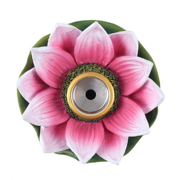 Pink Lotus Backflow Incense Cone Burner - Rivendell Shop