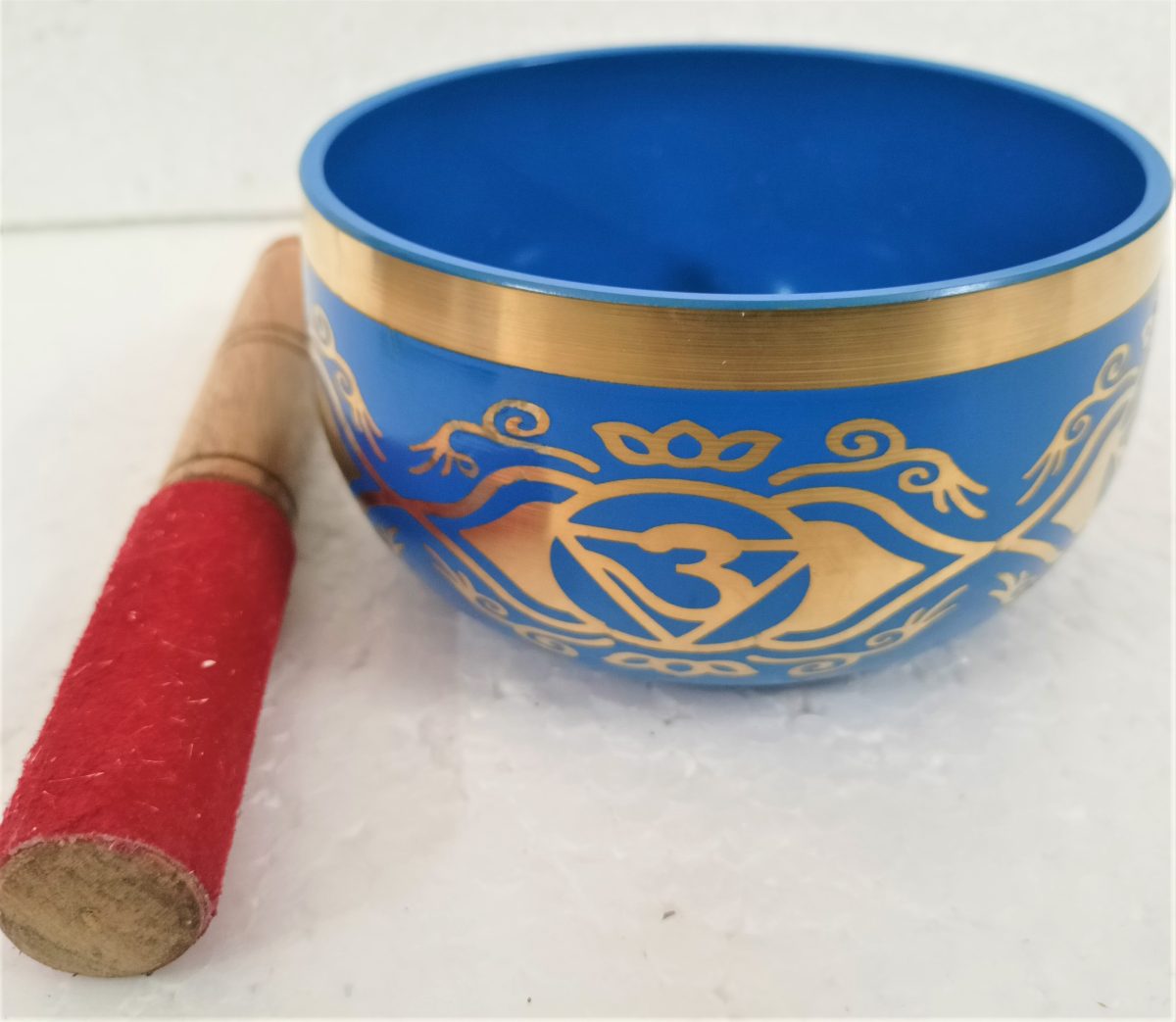 Blue Chakra Singing Bowl - Rivendell Shop