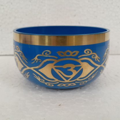 Blue Chakra Singing Bowl - Rivendell Shop