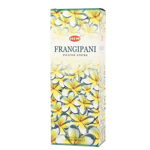 HEM Hexagon Frangipani Incense 6 Pack - Rivendell Shop