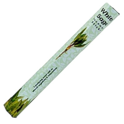 Kamini White Sage Incense 20gm Hex Packet 6 Pack - Rivendell Shop