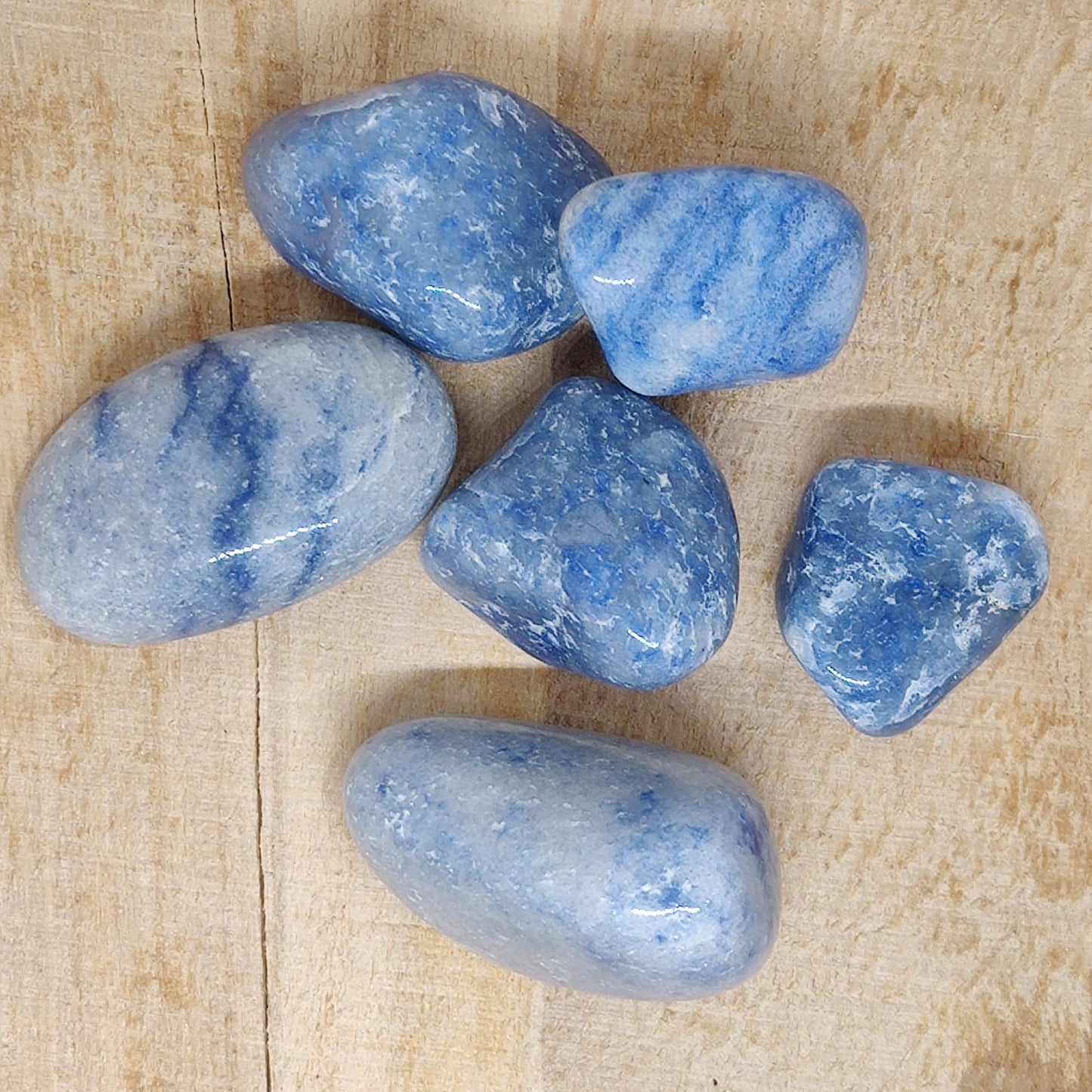 Blue Quartz Tumbled Crystal - Rivendell Shop