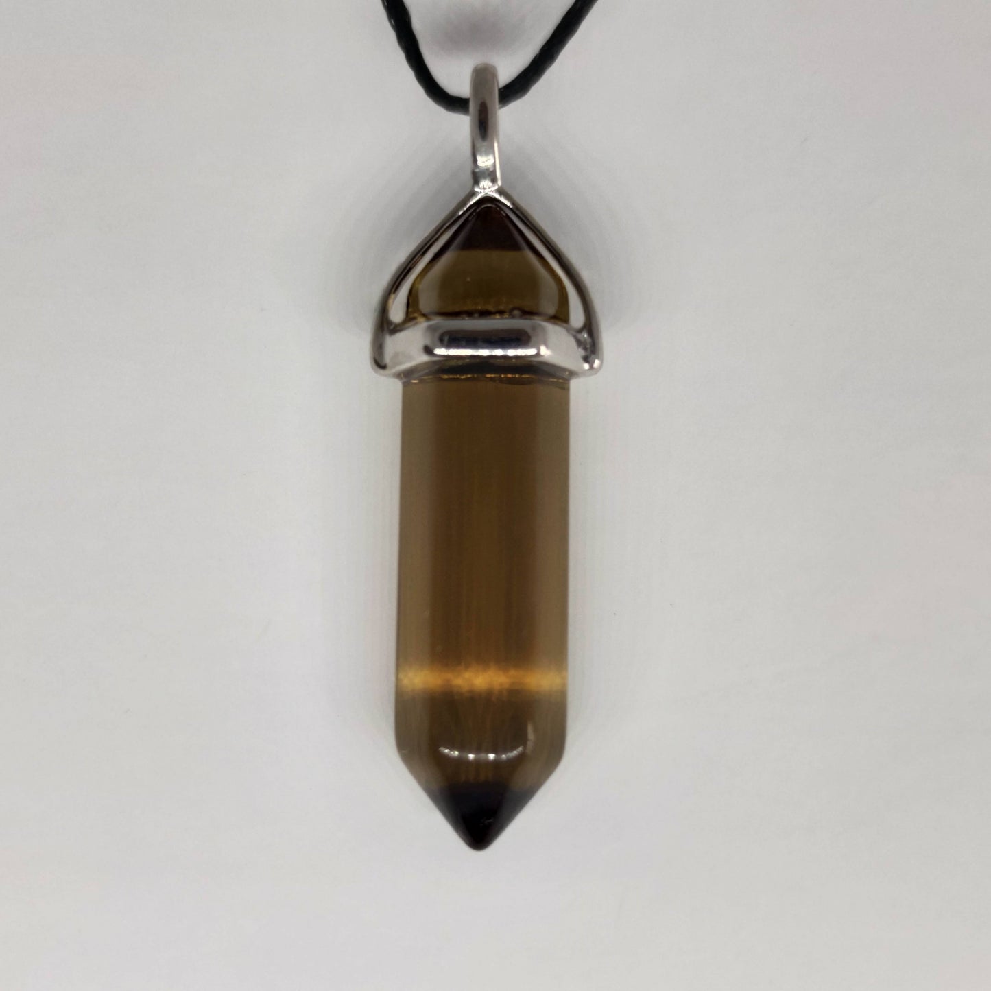 Smoky Quartz Crystal Point Pendant - Rivendell Shop