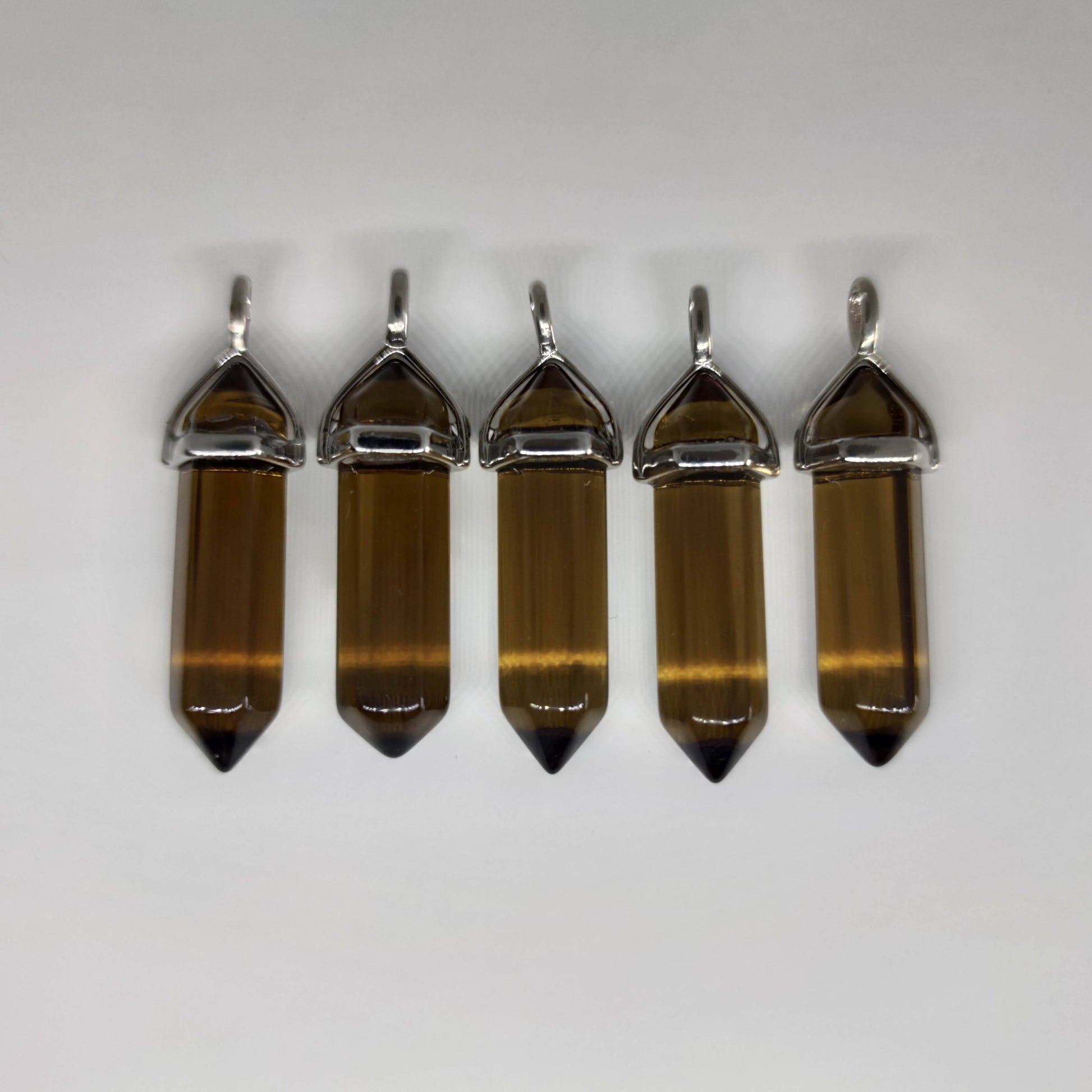 Smoky Quartz Crystal Point Pendant - Rivendell Shop