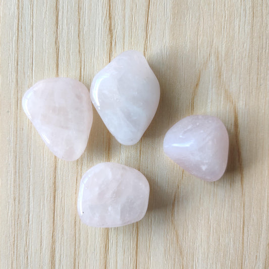 Rose Quartz Tumbled Crystal (1-2cm) - Rivendell Shop