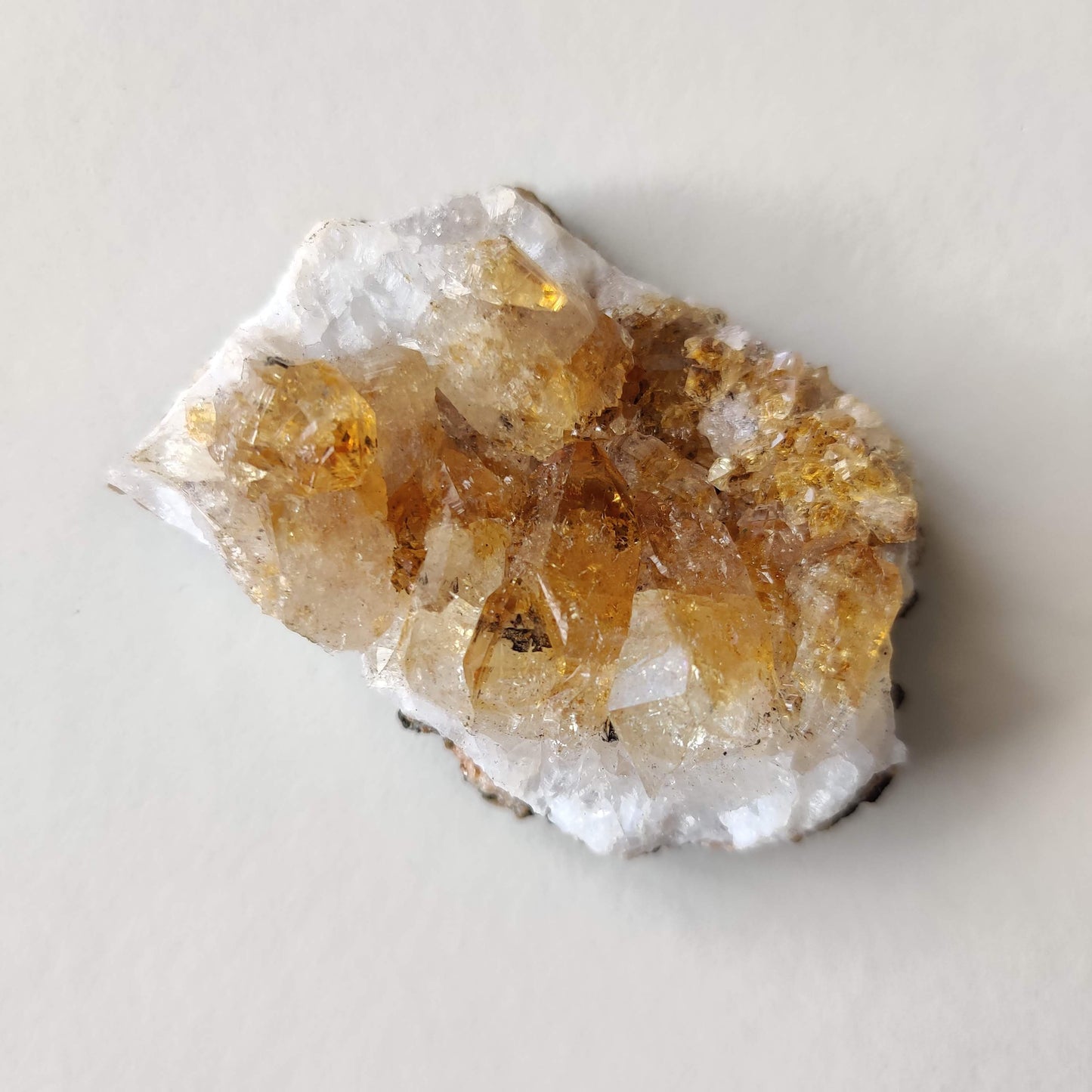 Natural Citrine Crystal Piece (3-4 cm) - Rivendell Shop