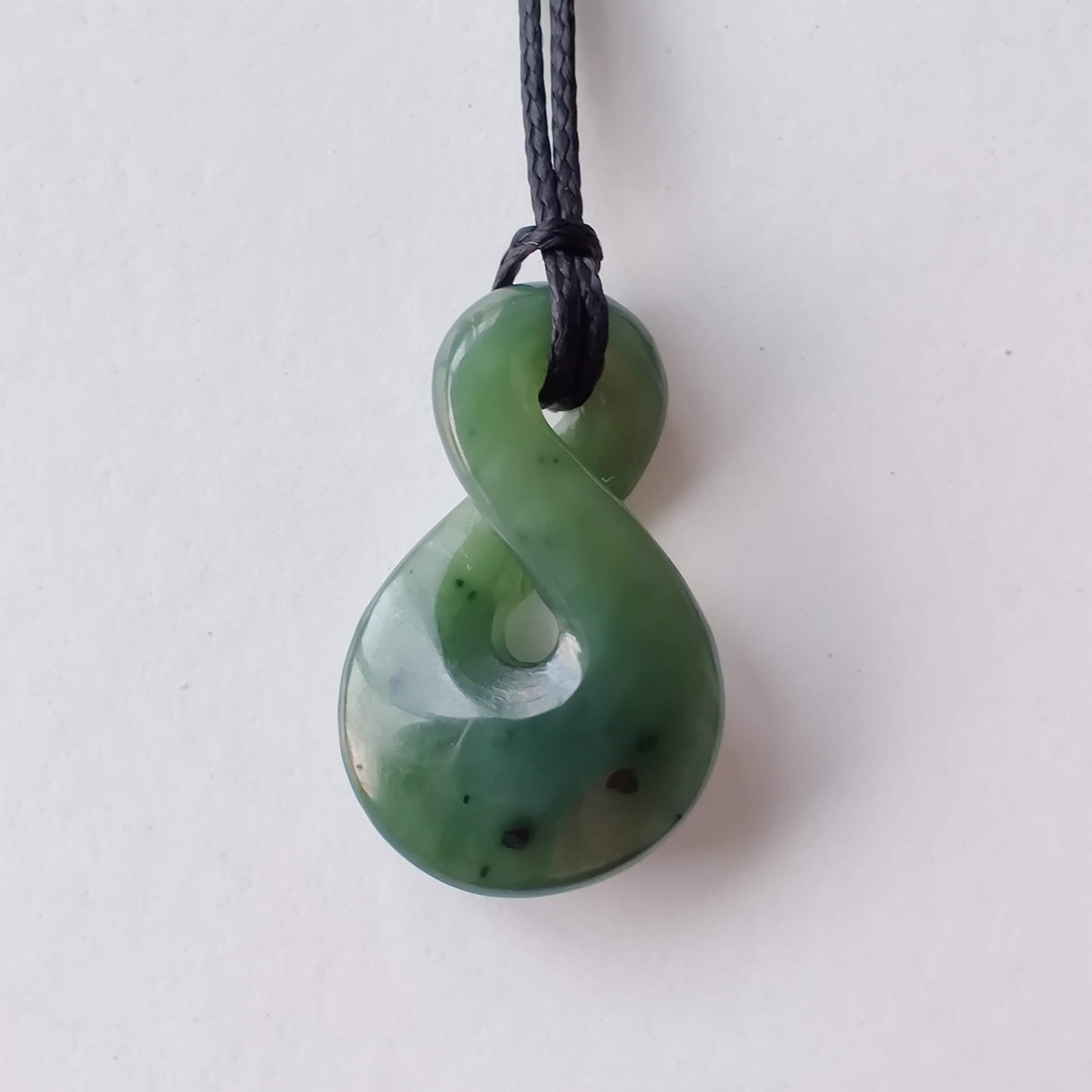 Twist Pikorua Greenstone Pendant - Single Twist - Rivendell Shop