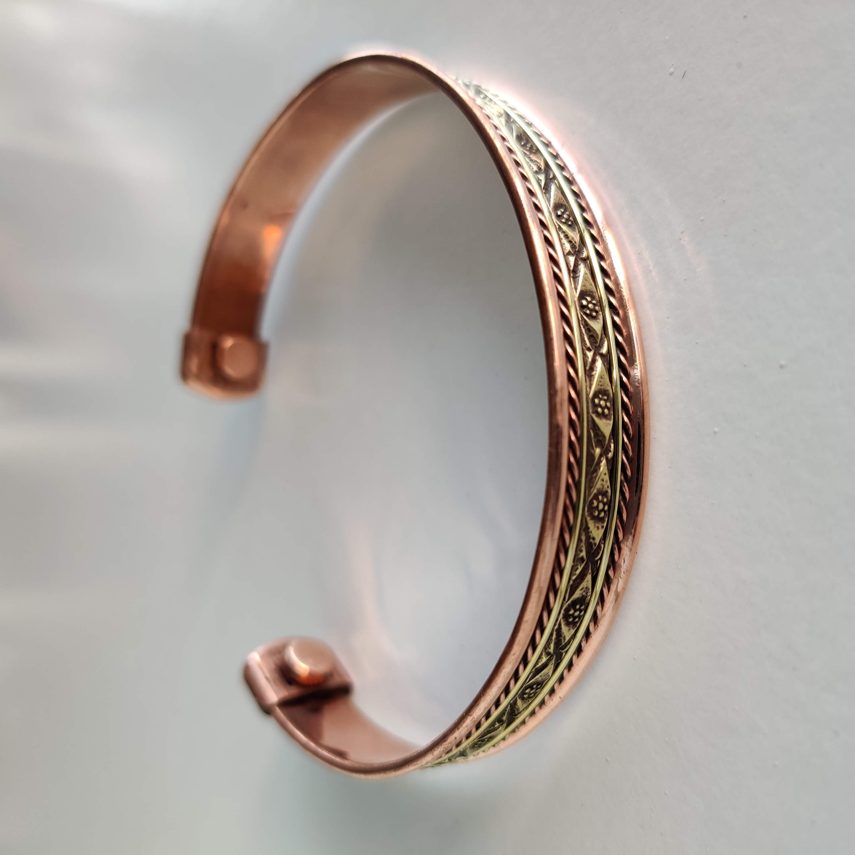 Golden Eye Copper Magnetic Bracelet - Rivendell Shop