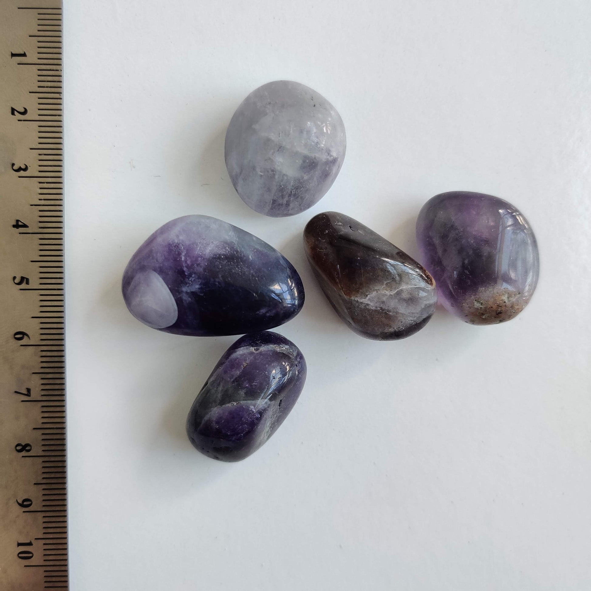 Dark Amethyst Tumbled Crystal (1-2cm) - Rivendell Shop