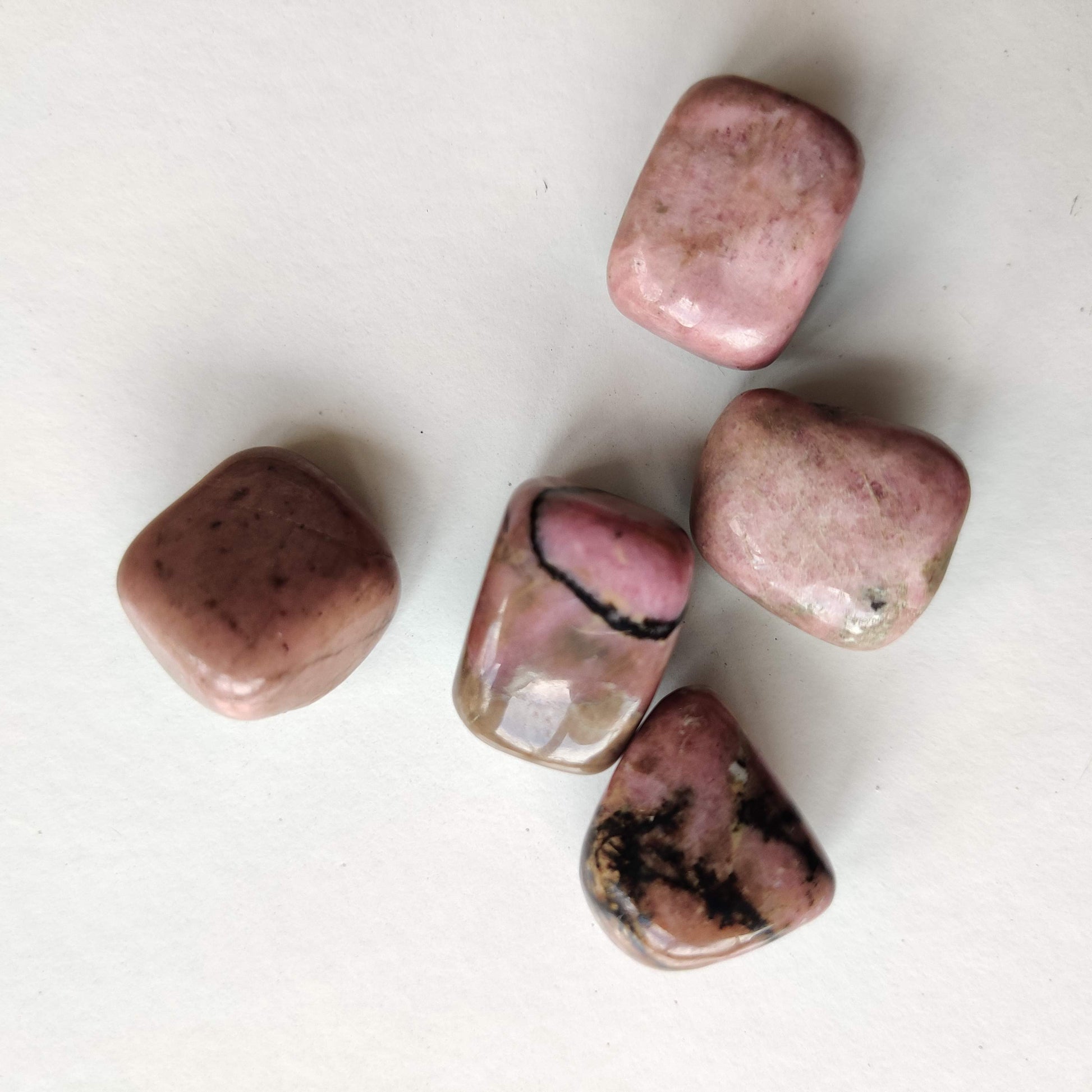 Rhodonite Tumbled Crystal - Rivendell Shop