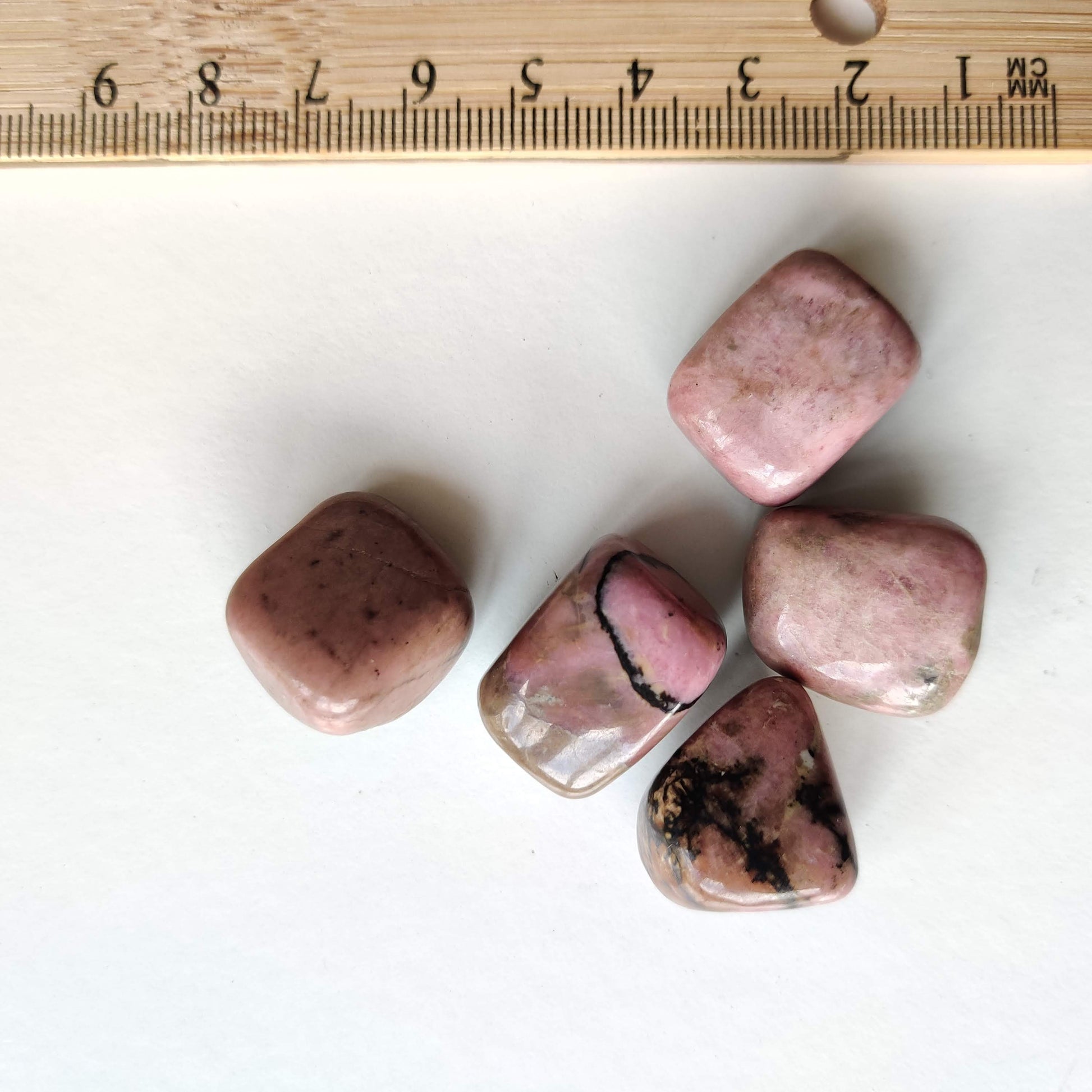 Rhodonite Tumbled Crystal - Rivendell Shop