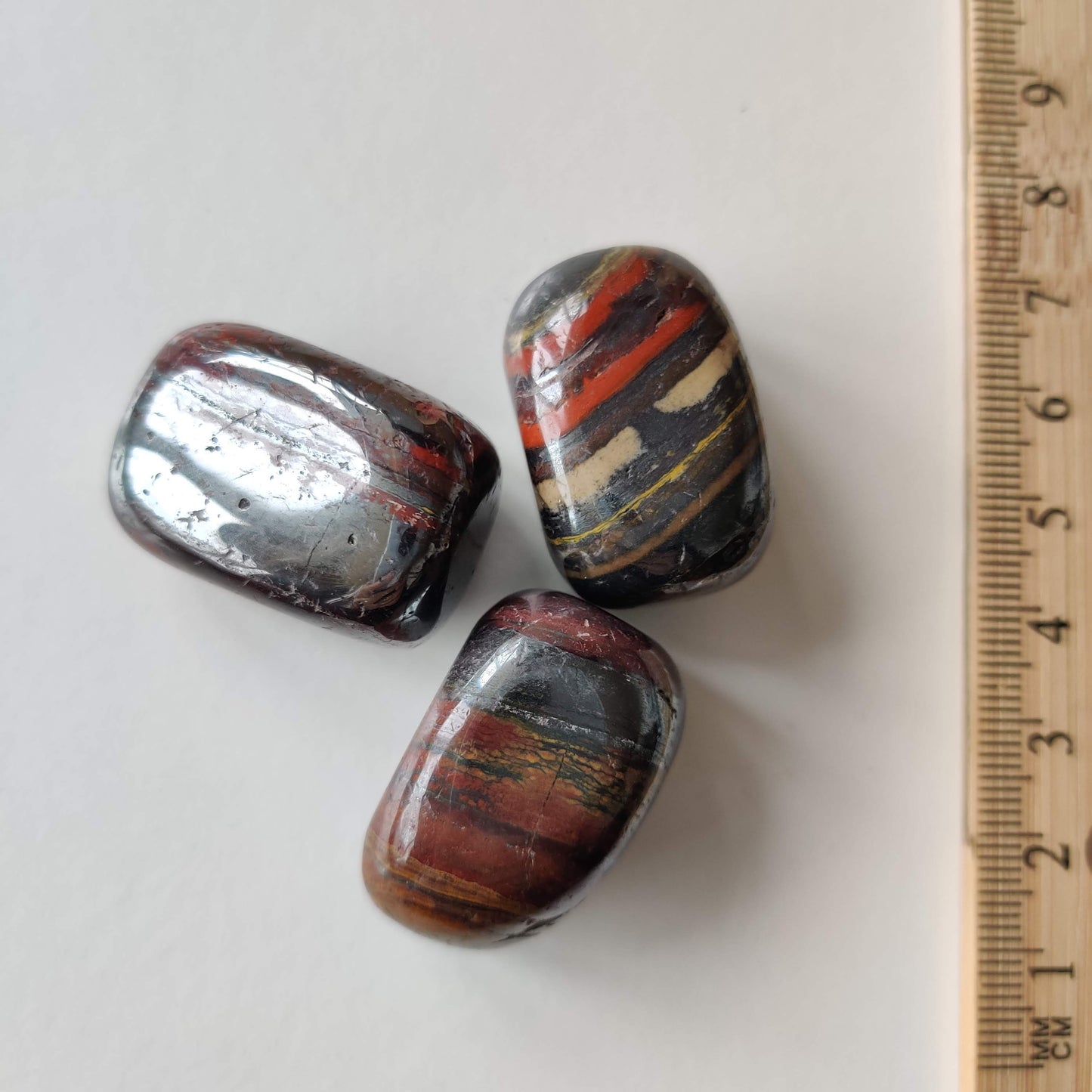 Red Tiger's Eye Tumbled Crystal - Rivendell Shop