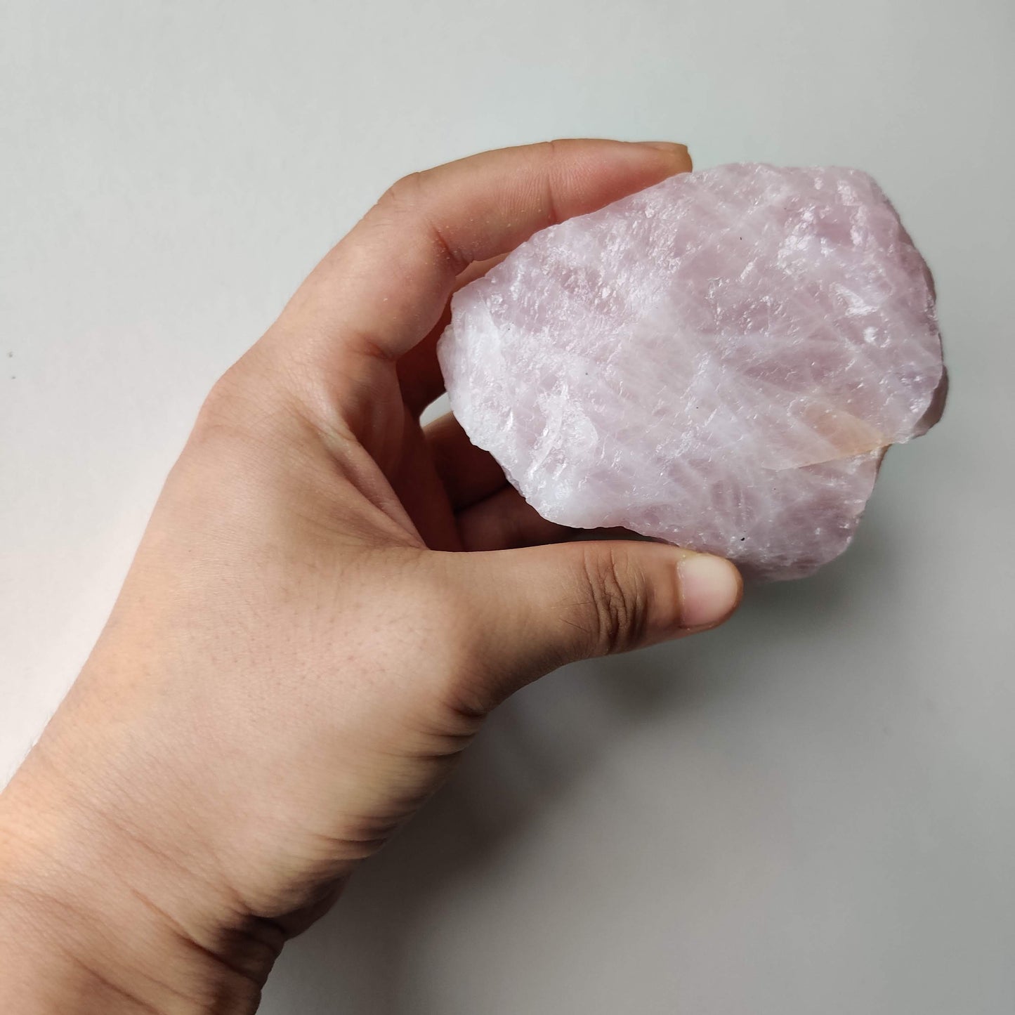 Large Rough Rose Quartz Piece - Rivendell Shop