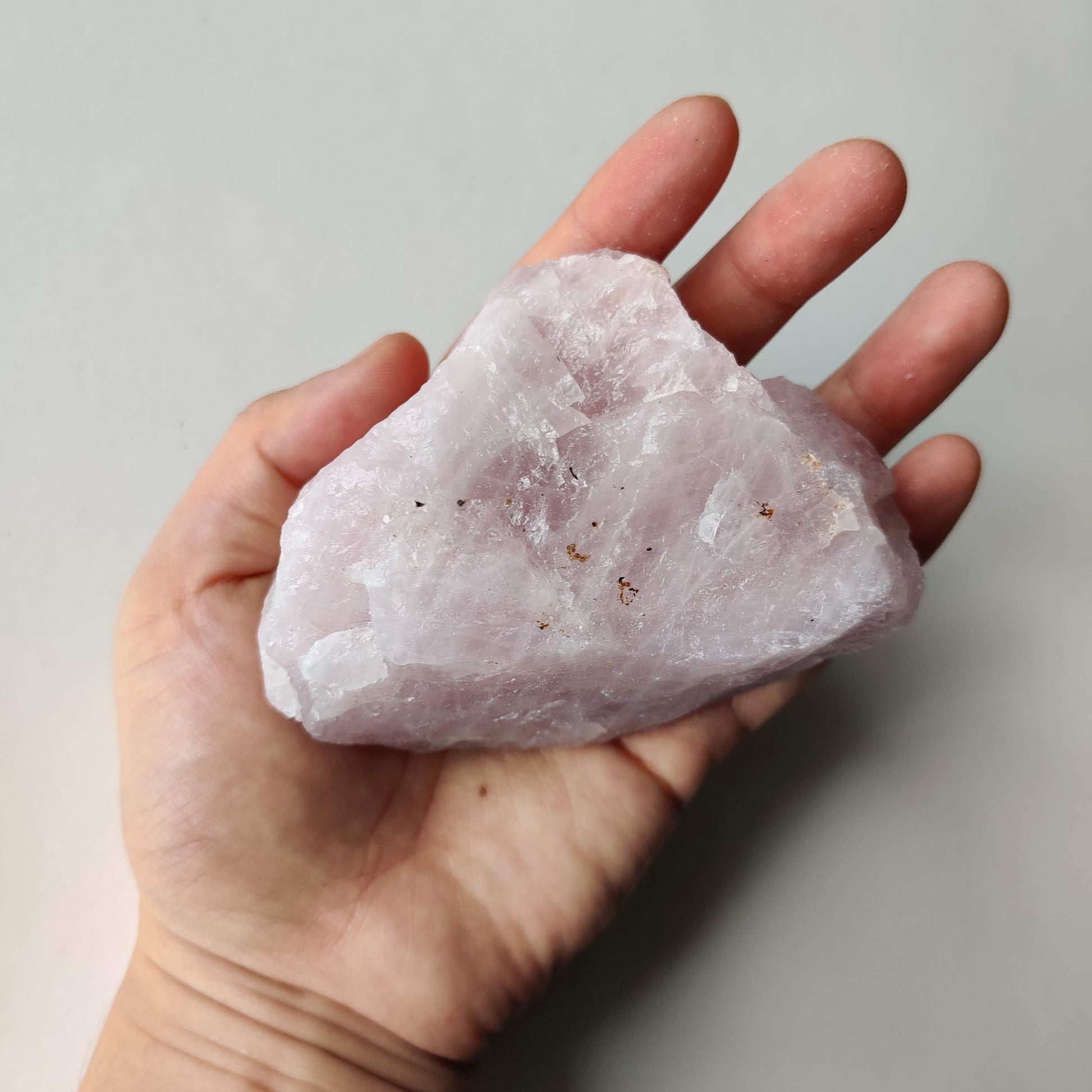 Large Rough Rose Quartz Piece - Rivendell Shop