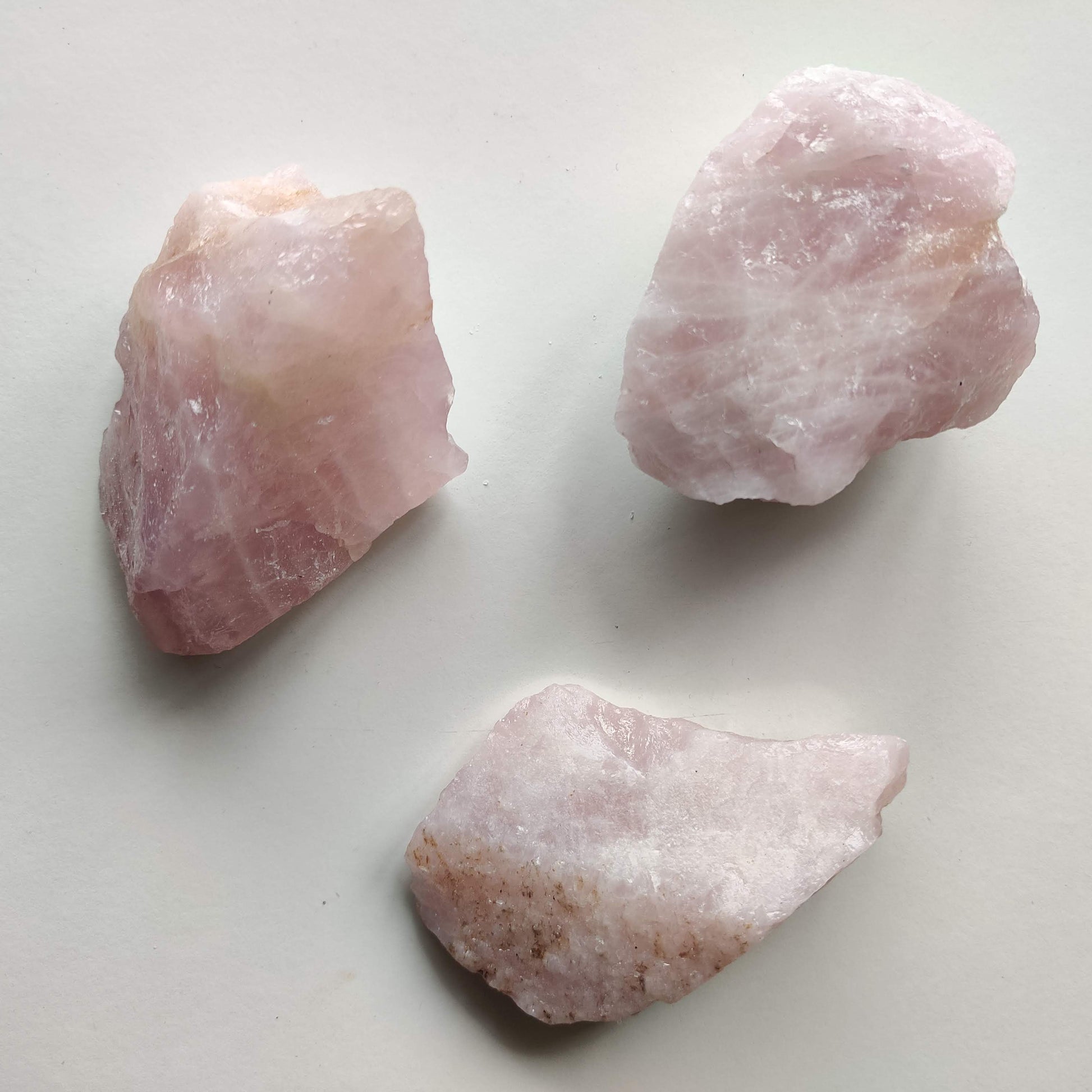 Large Rough Rose Quartz Piece - Rivendell Shop