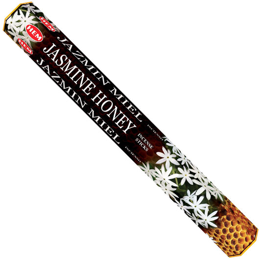 HEM Hexagon Jasmine Honey Incense 6 Pack - Rivendell Shop