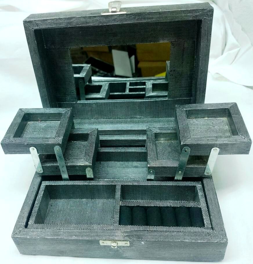 Jewellery Box Silver Pentagram - Rivendell Shop