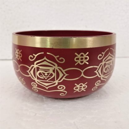 Red Chakra Singing Bowl - Rivendell Shop