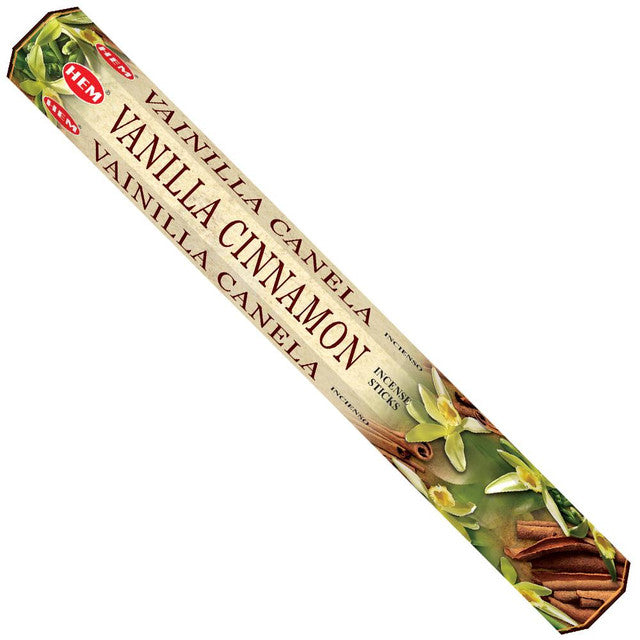HEM Hexagon Vanilla Cinnamon Incense 6 Pack - Rivendell Shop