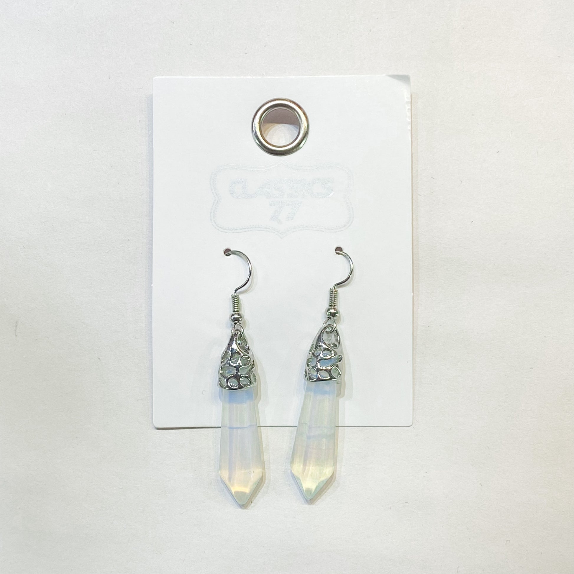 Opalite Point Earrings - Rivendell Shop