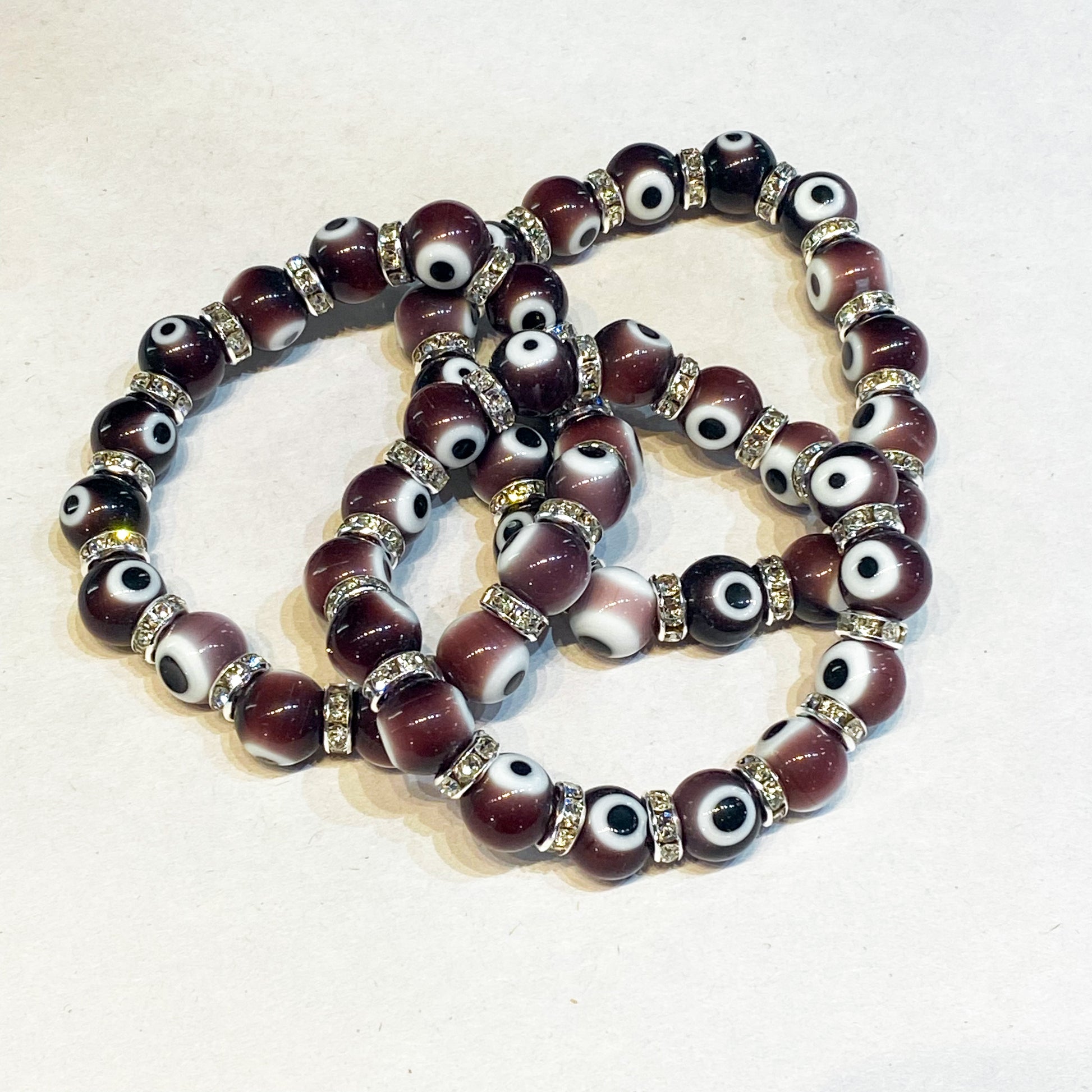 Purple Evil Eye Bracelet - Rivendell Shop