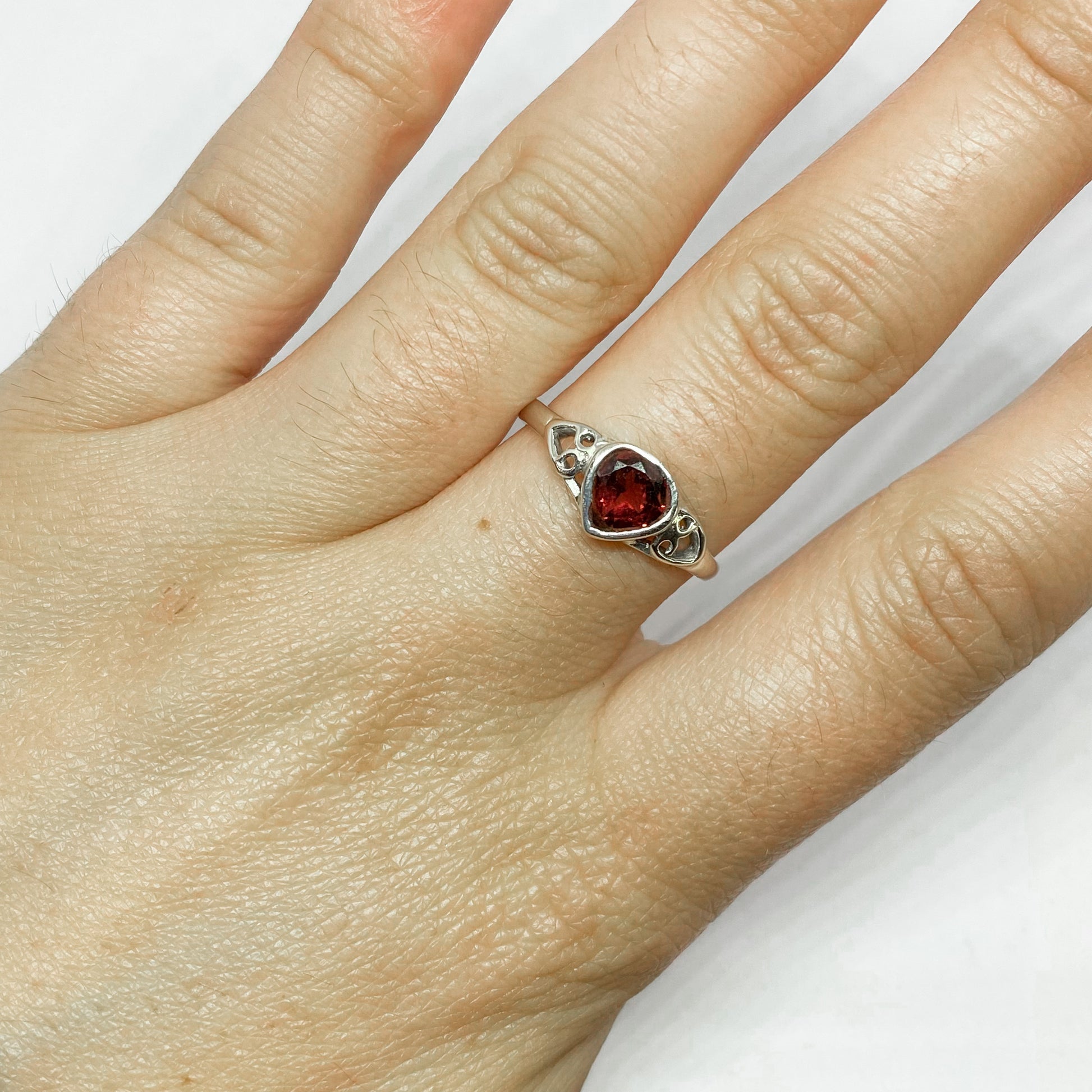 Garnet Ring - Rivendell Shop