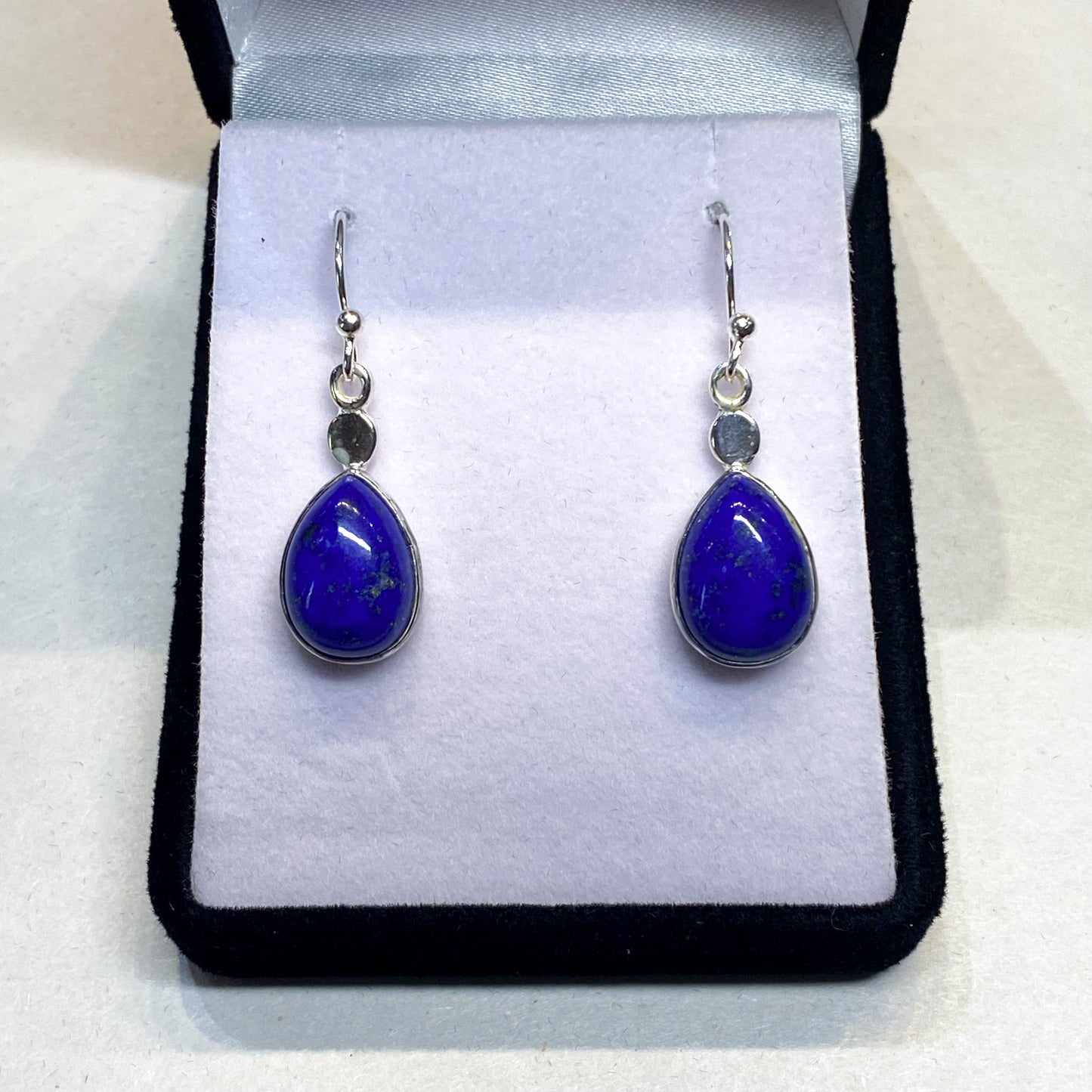 Lapis Lazuli Earrings - Teardrop - Rivendell Shop