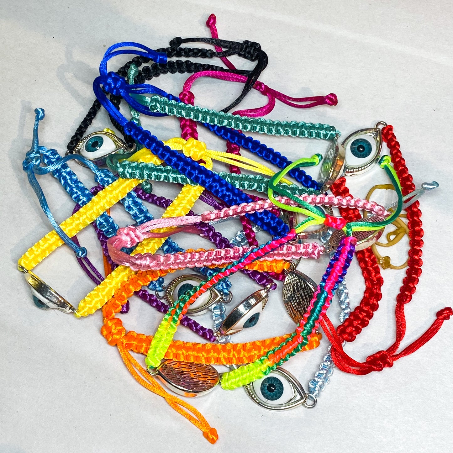 Thick Cord Evil Eye Multicolour - Rivendell Shop