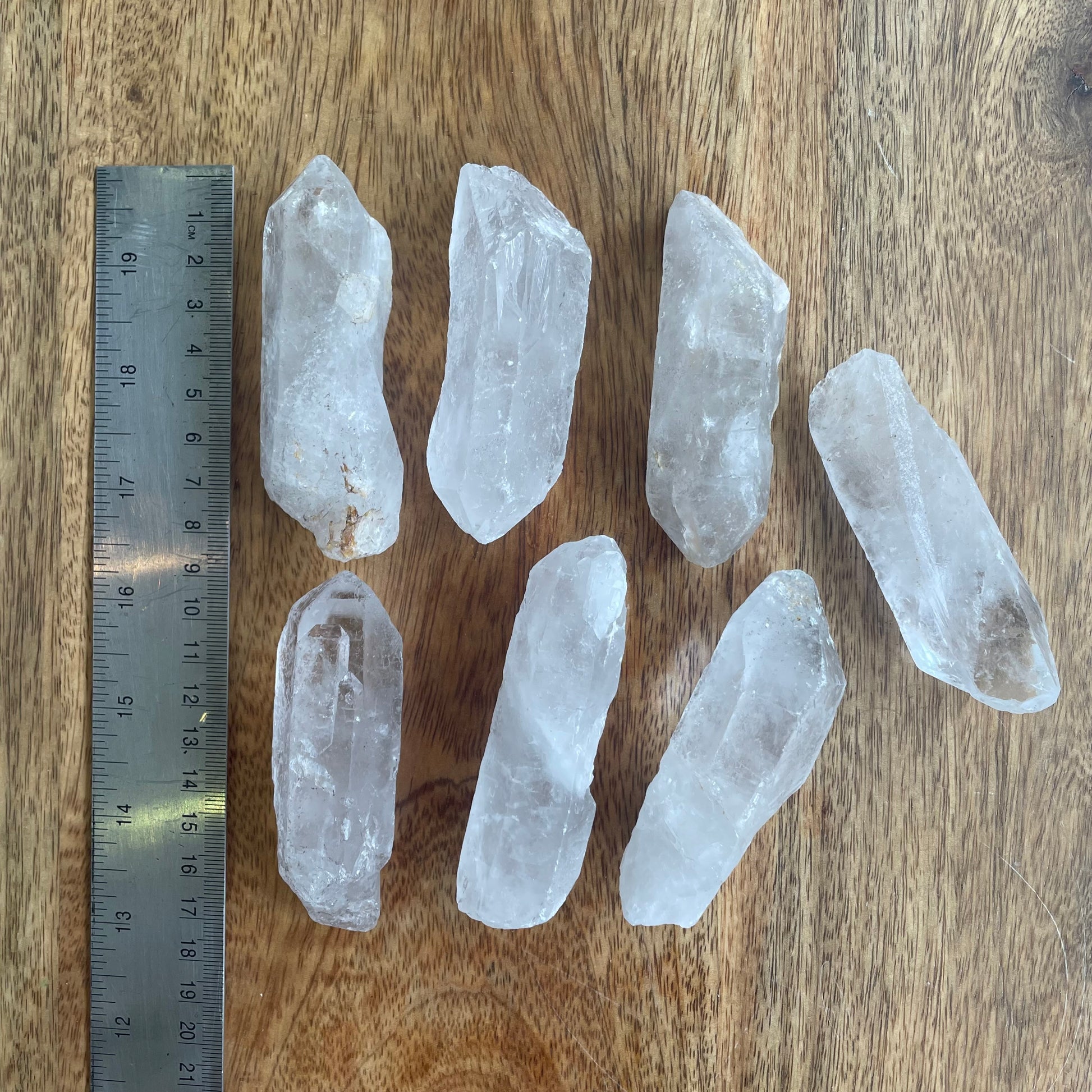Clear Quartz Crystal Points (8-9cm) - Rivendell Shop