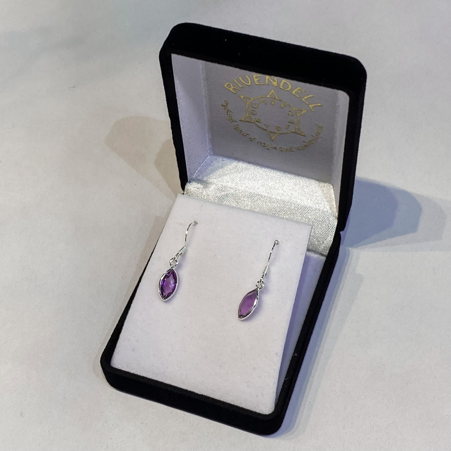 Amethyst Earrings - Rivendell Shop