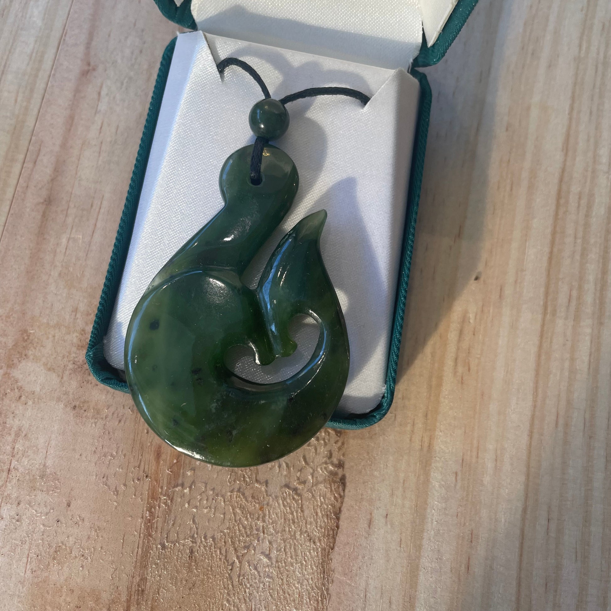 Fish Hook Pendant 6cm - Rivendell Shop