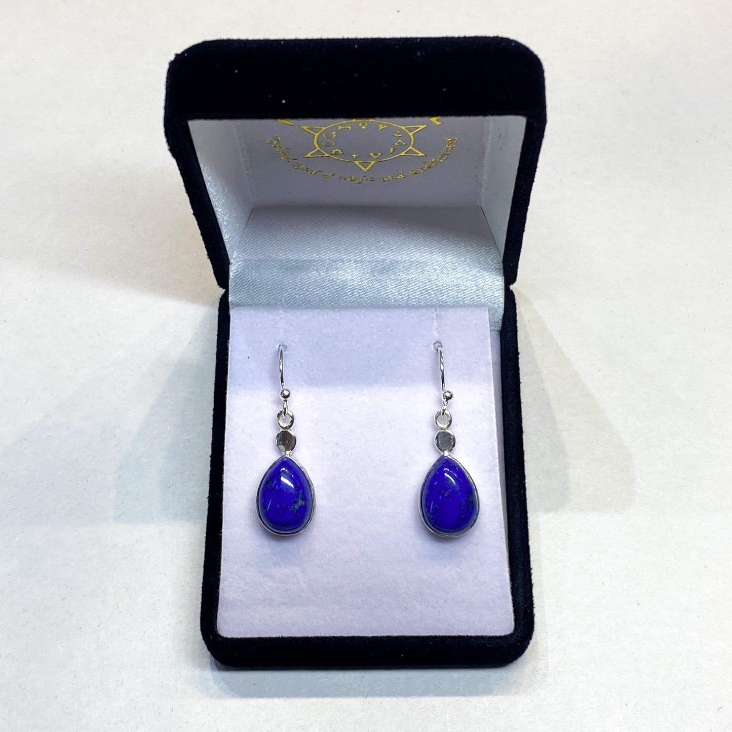 Lapis Lazuli Earrings - Teardrop - Rivendell Shop