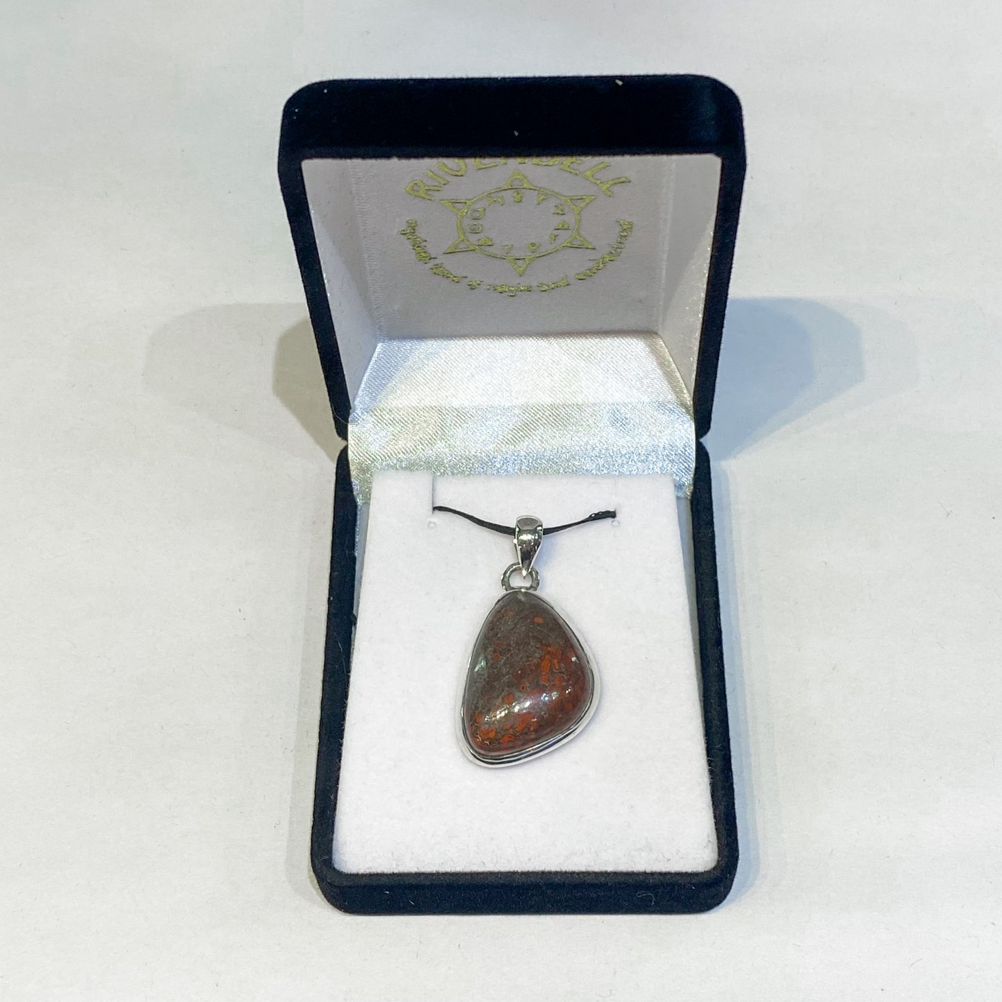 Jasper Sterling Silver Pendant - Rivendell Shop