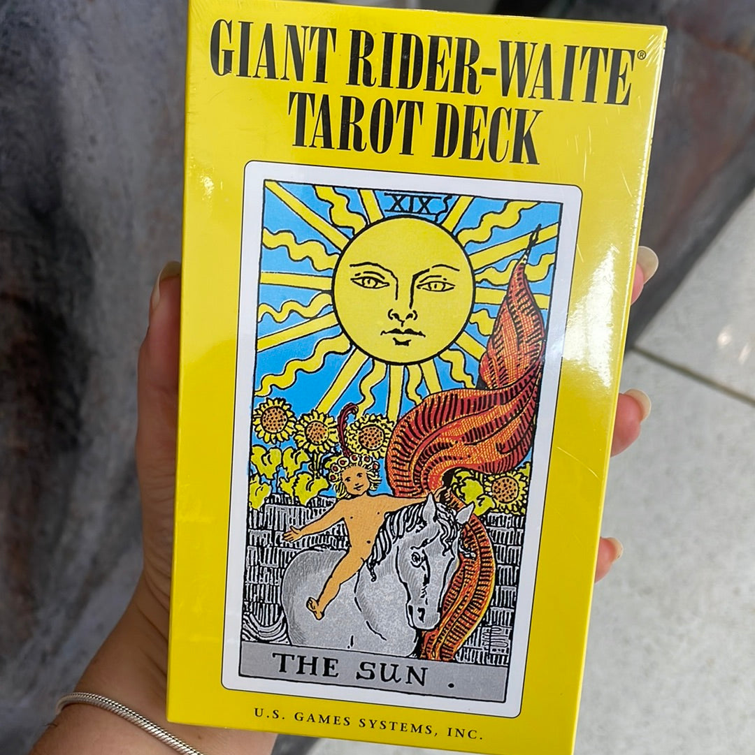 Giant Rider Waite Tarot Deck - Rivendell Shop