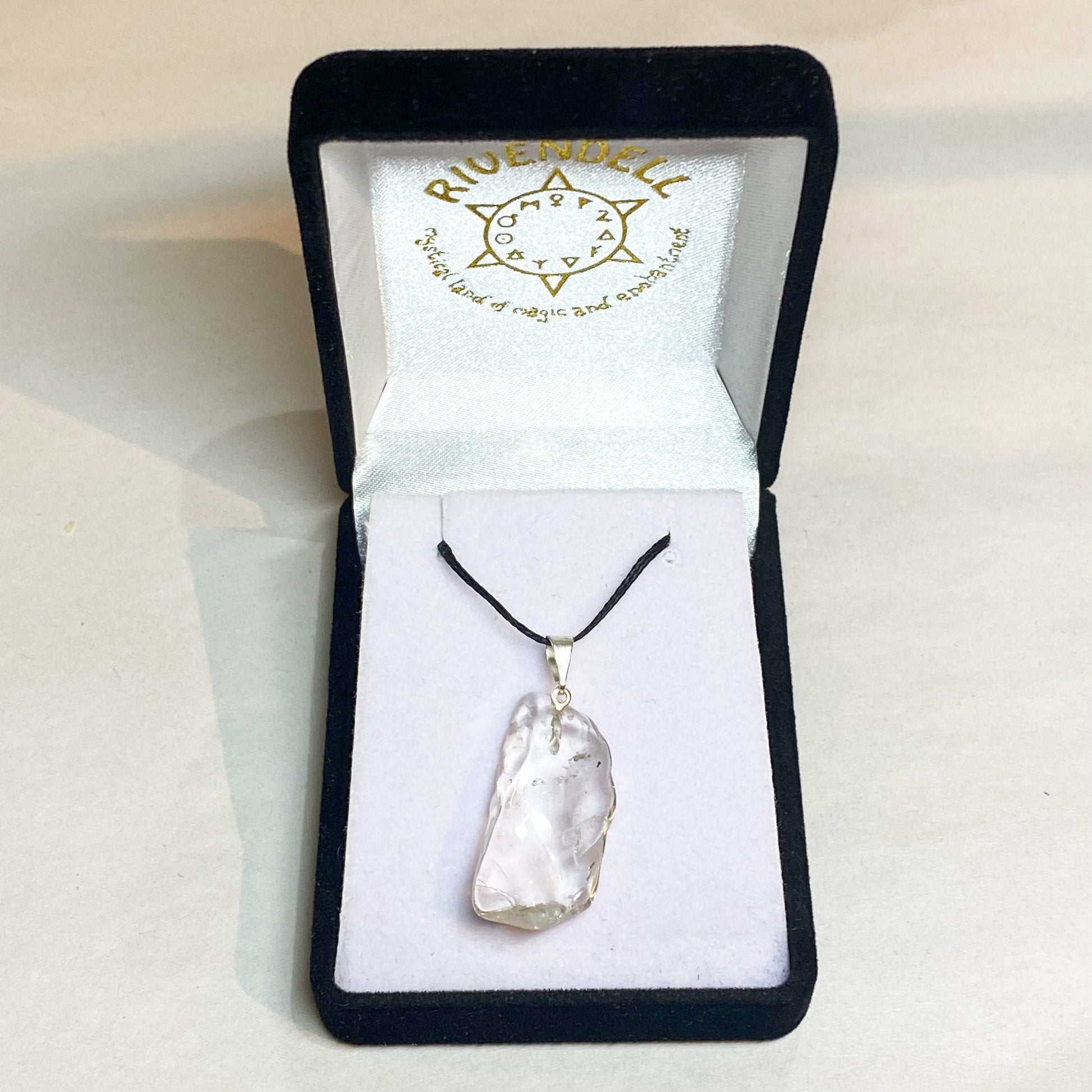 Clear Quartz Pendant - Rivendell Shop